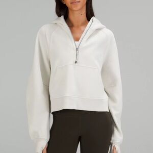 Lululemon quarter zip scuba hoodie